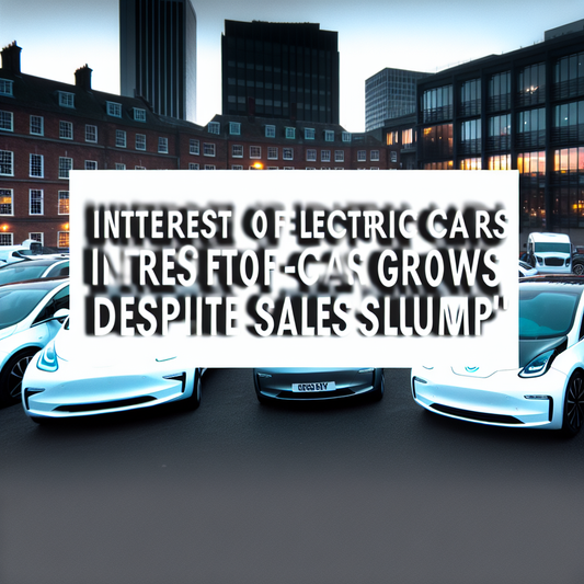 Interesse an Elektroautos trotz sinkender Verkaufszahlen